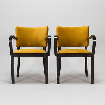 Maija Heikinheimo, a pair of 1930's '279' armchairs for Asko.