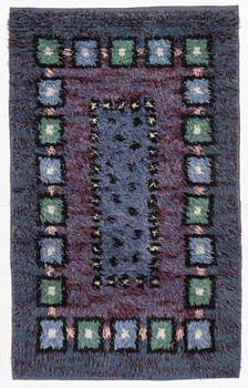 A rug, Bohusslöjd Konstfliten, c. 157 x 97 cm.