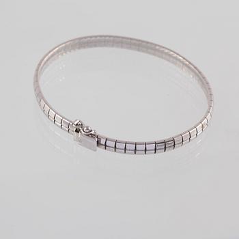 ARMBAND, 18K vitguld, importstämplat. Vikt 19,1 gram.