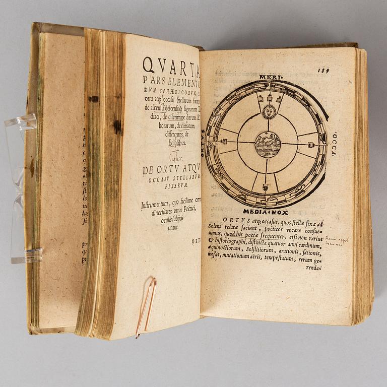 Astronomy, 3 works 1576-82, illustrations with movable parts.