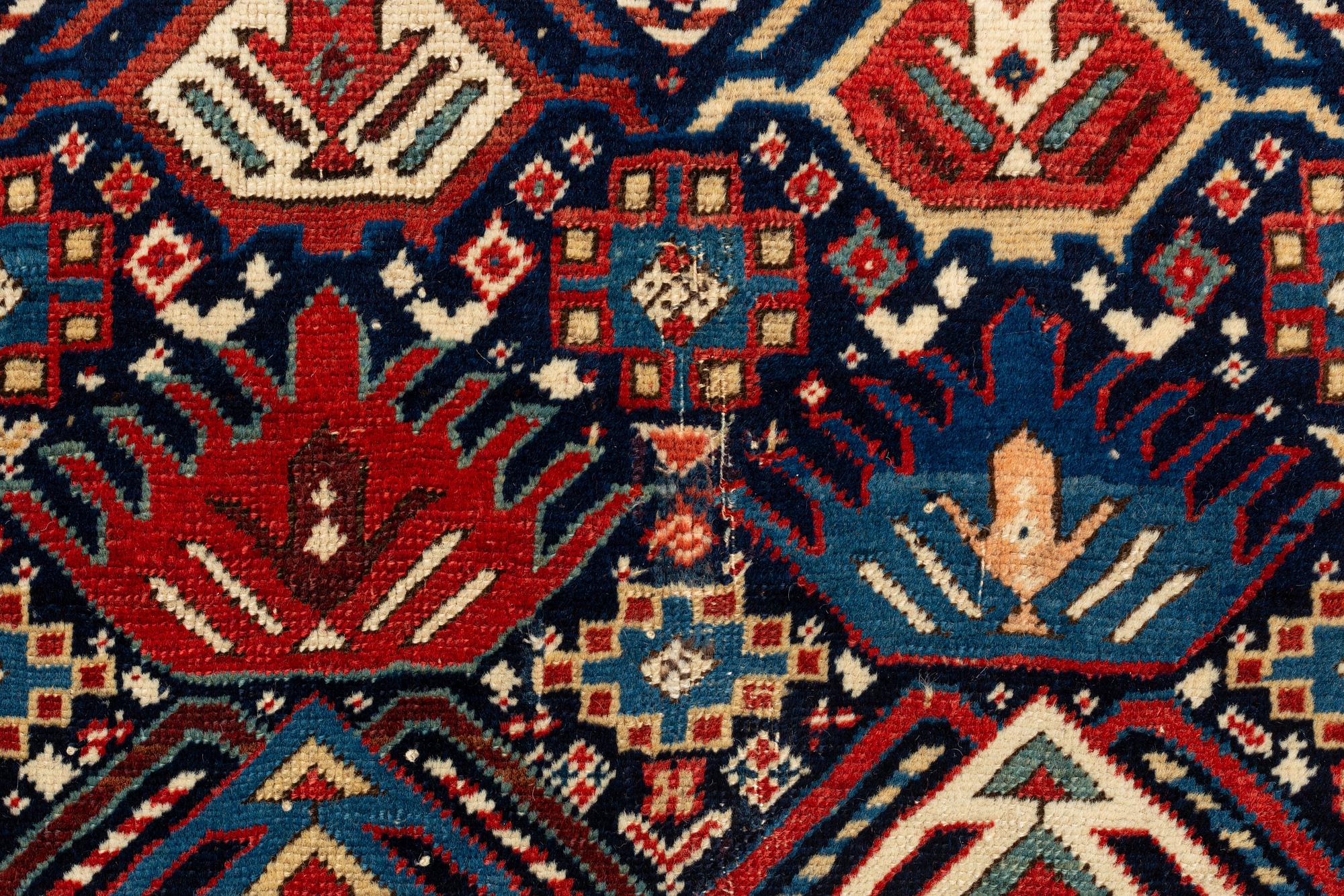 A rug, antique, Erivan Armenien, ca 245 × 113 cm.