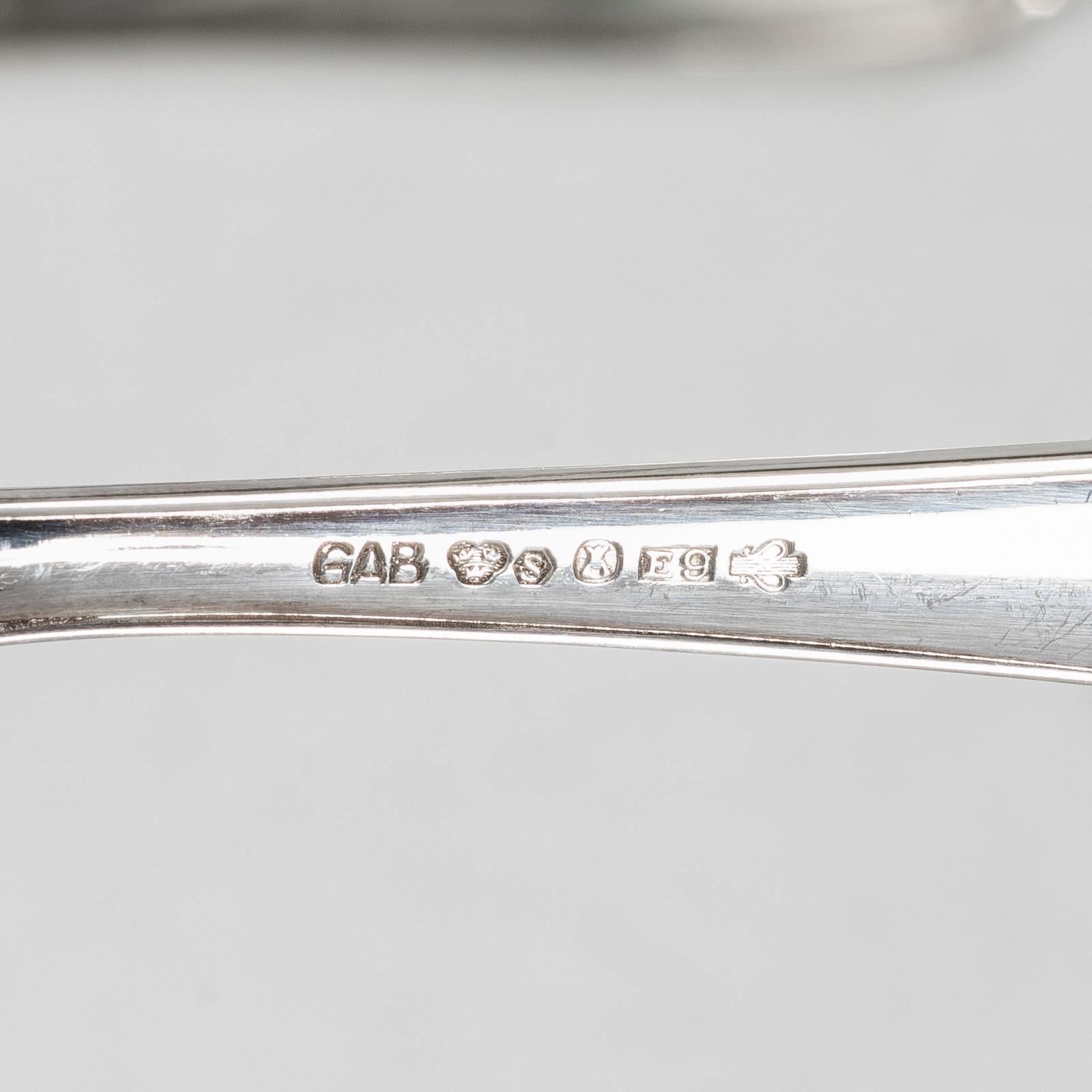 Cutlery set, 93 pieces, silver, “Vasa”, including GAB, Stockholm, 1938.