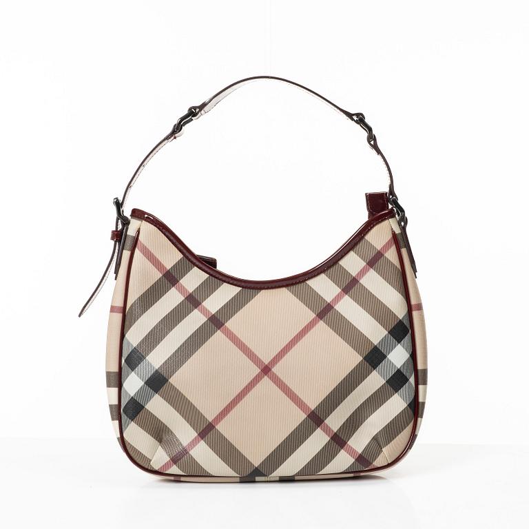 Burberry, a handbag.