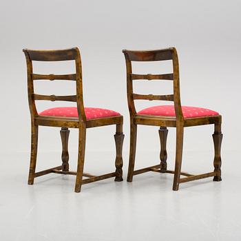 STOLAR, ett par, art deco, Sverige, 1930/40-tal.