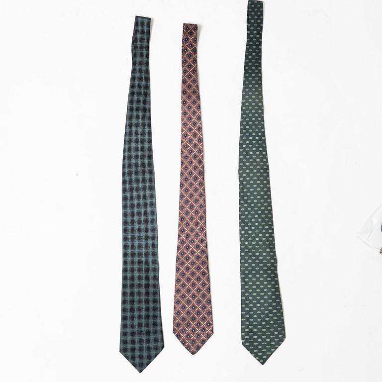 Hermès, ties, 3 pcs.