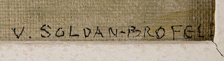 Venny Soldan-Brofeldt, Cloudberries on a plate.