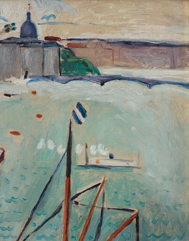 Einar Jolin, View over Stockholm.