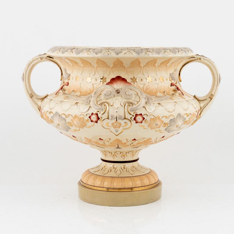 Large flower pot, porcelain, Rörstrand, around 1900's.