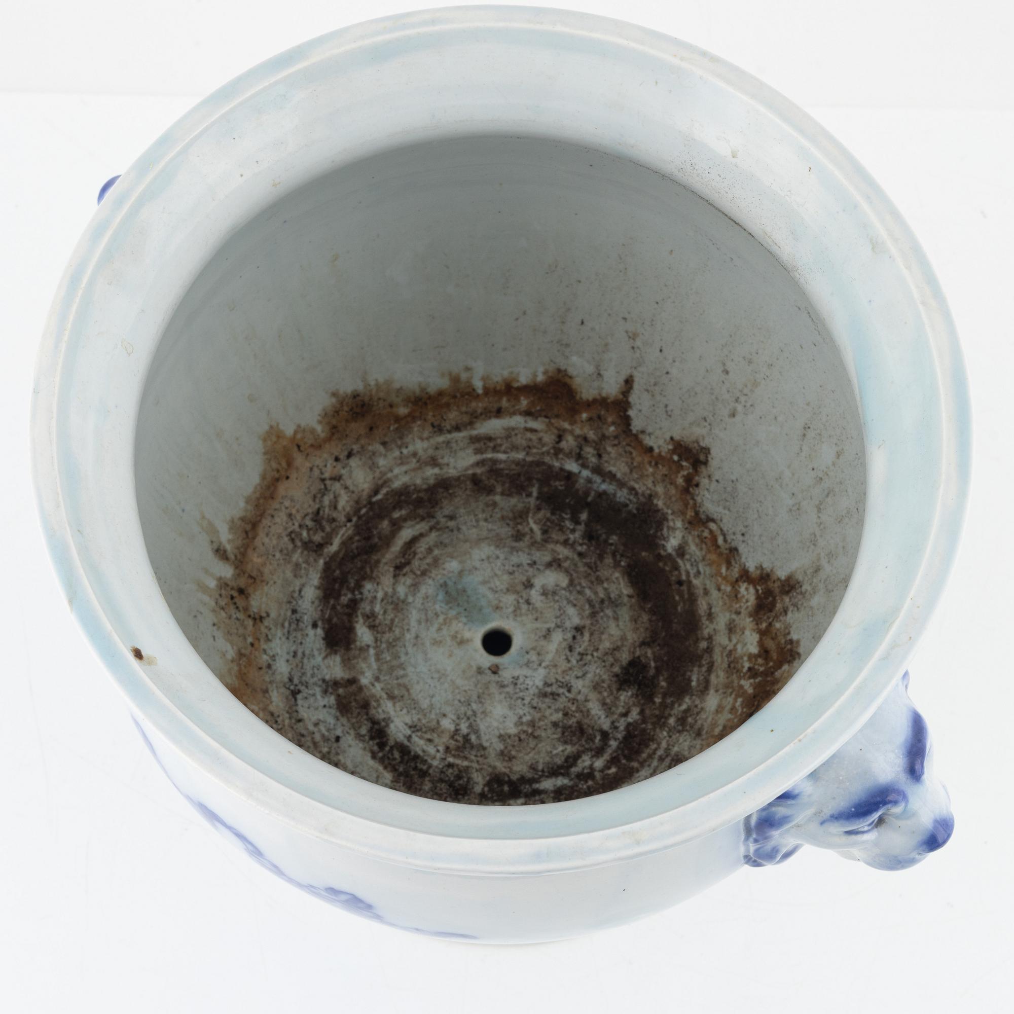 Josef Ekberg, ytterfoder, flintgods, Gustavsberg, 1912.