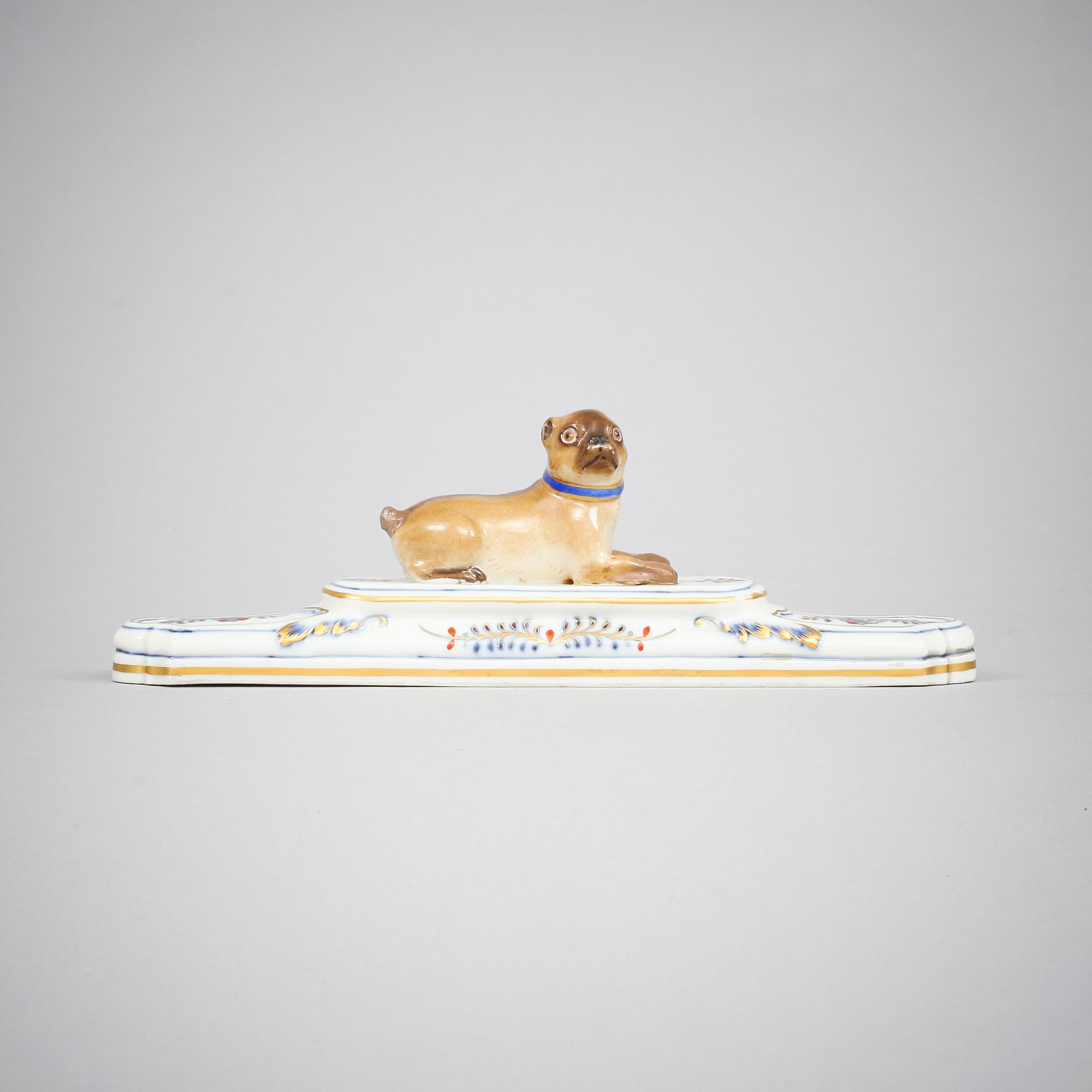 BREVPRESS, porslin, Meissen.