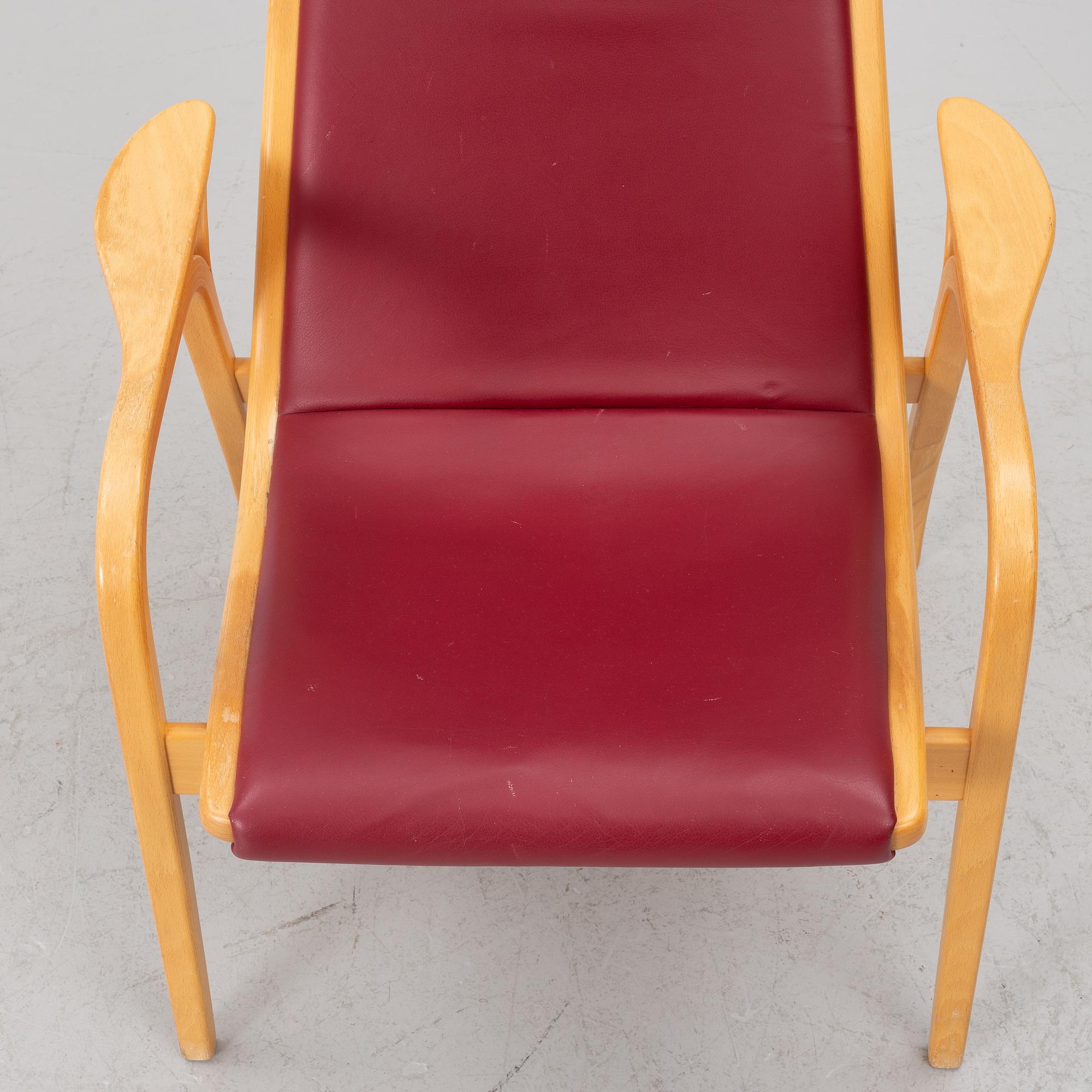 Yngve Ekström, Armchairs, a pair, “Lamino”, Swedese.