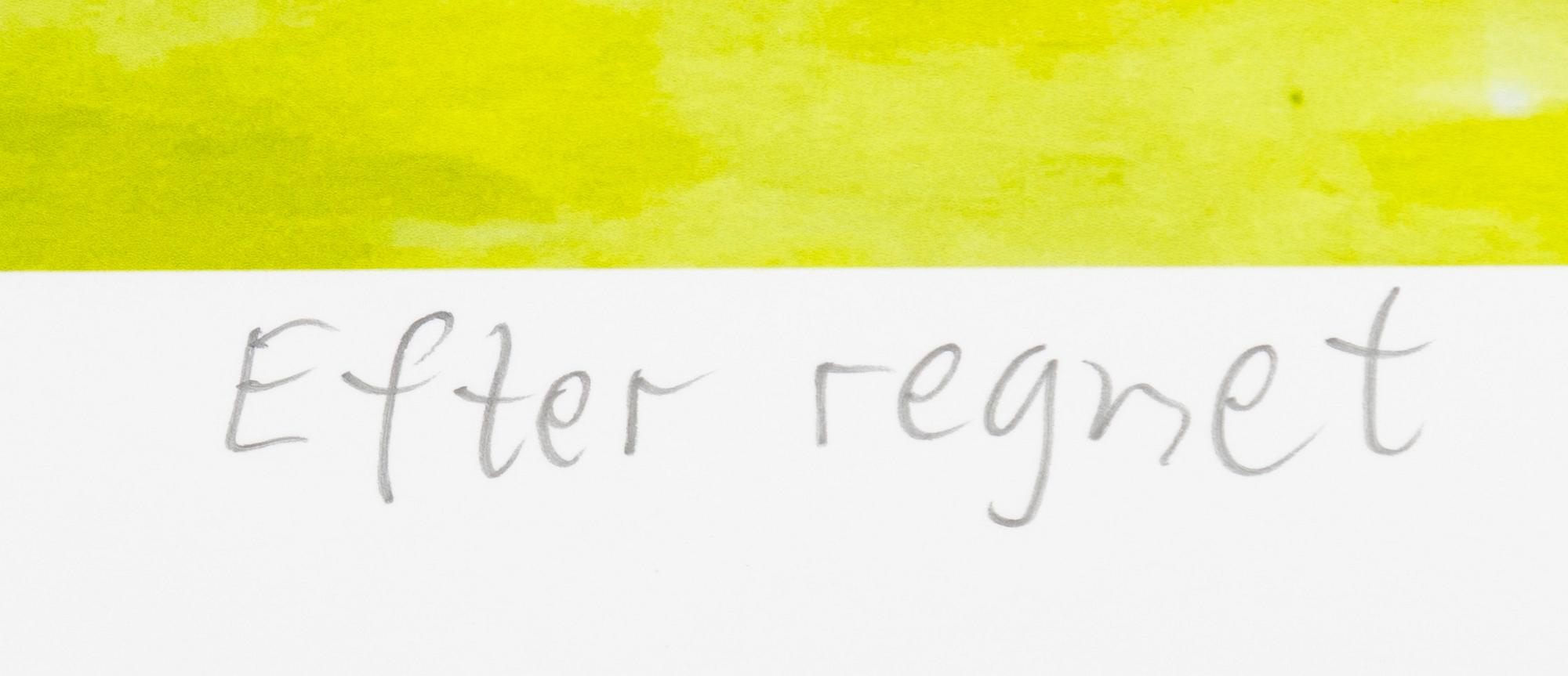 Carl Johan De Geer, "Efter regnet".