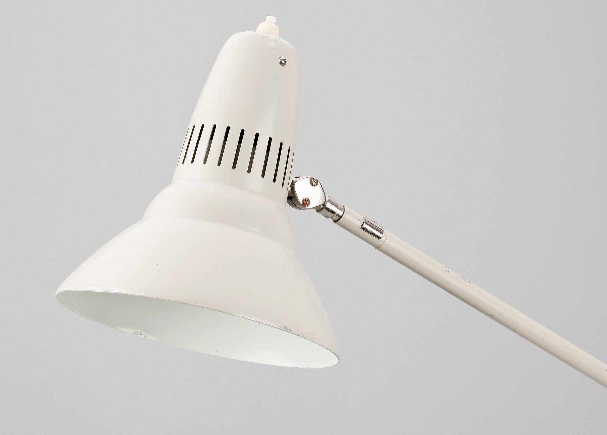 BORDSLAMPA, metall, ASEA, 1900-talets mitt.