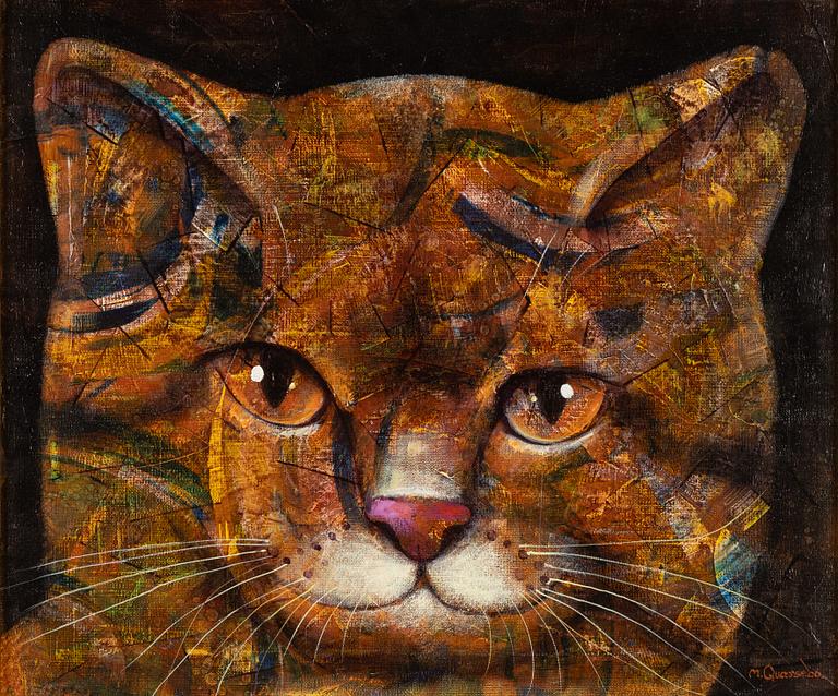 Michael Qvarsebo, oil on canvas, signed.