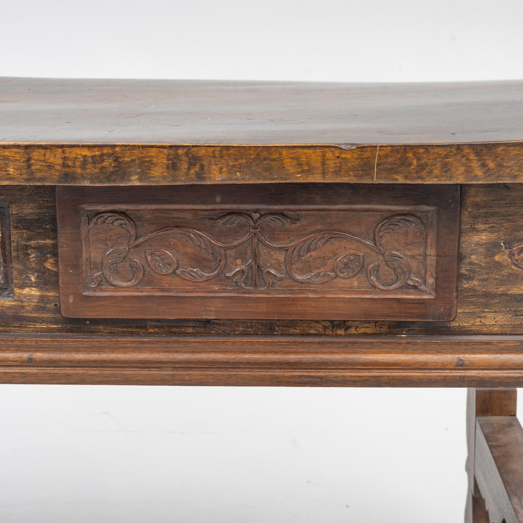 Bord, barockstil, sydeuropa, 1900-tal.