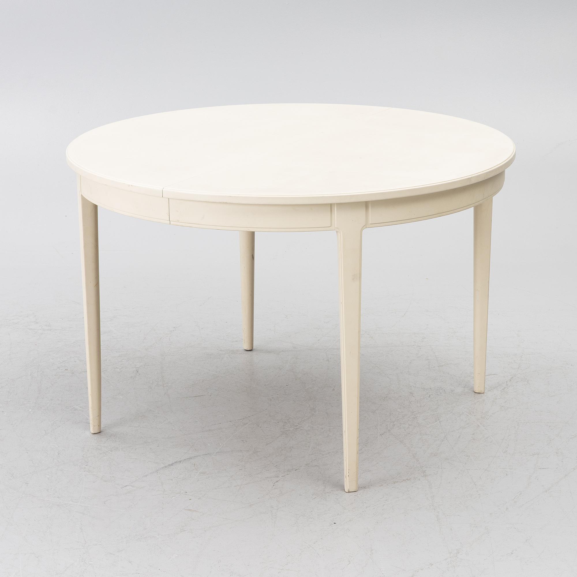 Carl Malmsten, Dining table, "Herrgården", late 20th century.