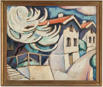 AGNES CLEVE, Signed A Cleve and dated - 15, oil on canvas.