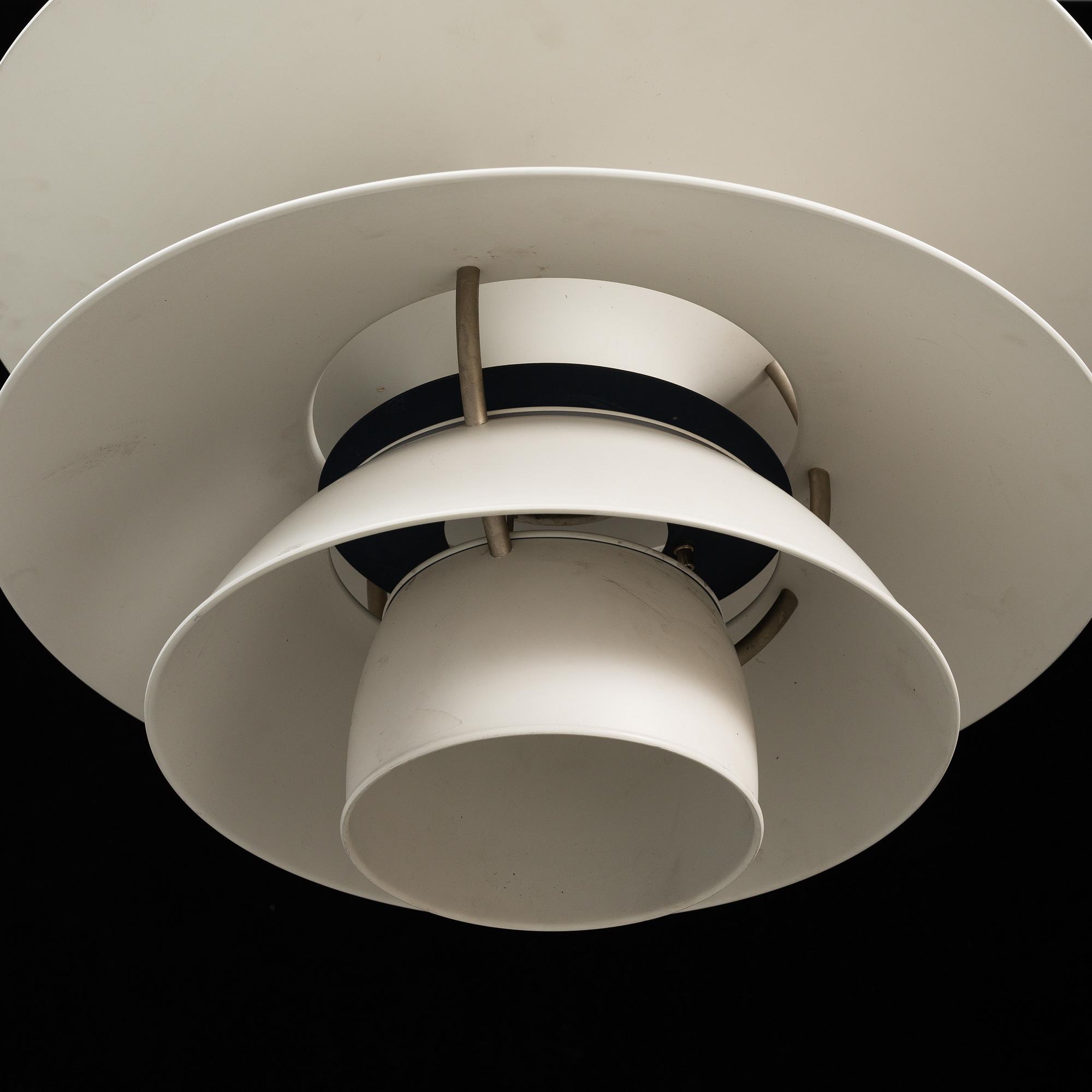A 'Charlottenborg' ceiling light by Ebbe Christensen, Sophus Frandsen and Poul Henningsen for Louis Poulsen, Denmark.