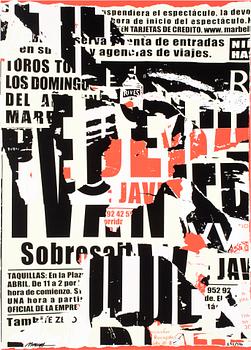 MARCEL STRÜWER, 2 st, färgserigrafier, signerad och numrerad. 272/350.