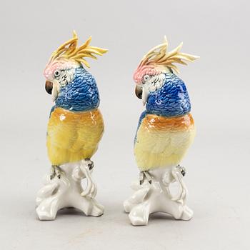 KARL ENS, porslin, figuriner 2 st, Tyskland, tidigt 1900-tal.