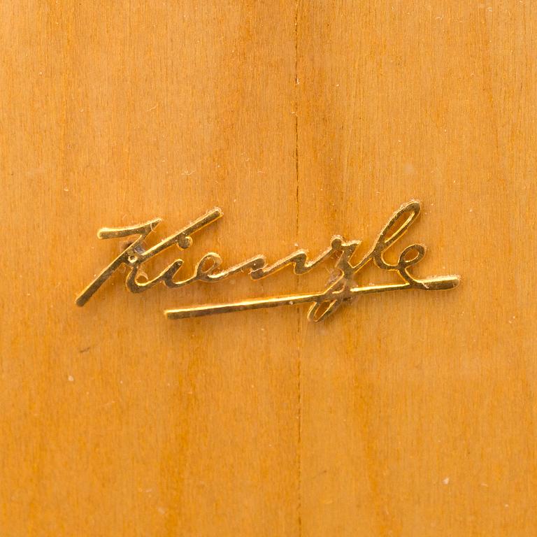An art déco Kienzle mantle clock by Heinrich Möller, Germany 1930s.