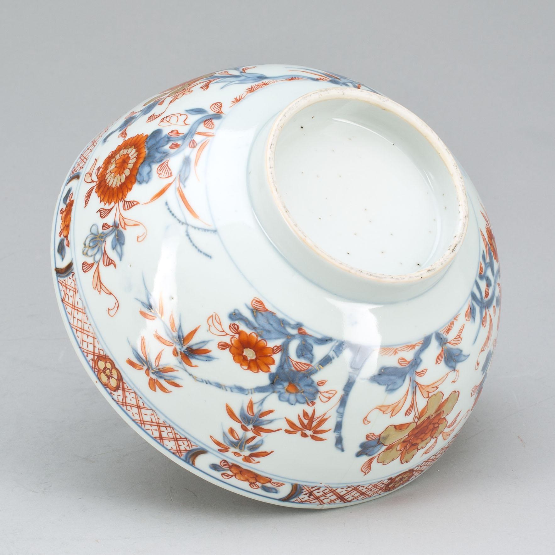 SKÅL, porslin, Kina 1800-tal.