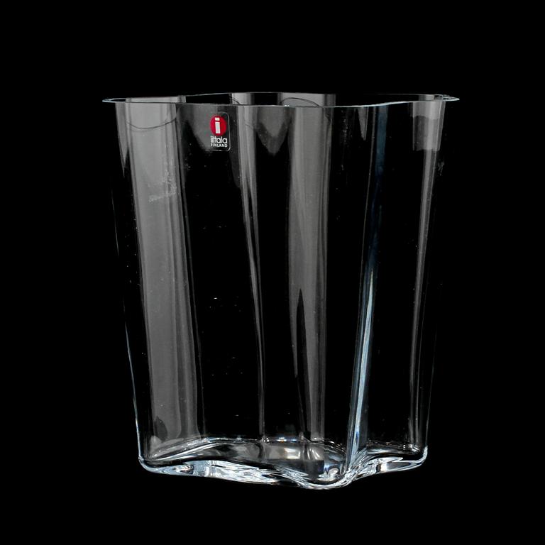 VAS, glas, Alvar Aalto, Iittala, märkt Alvar Aalto.