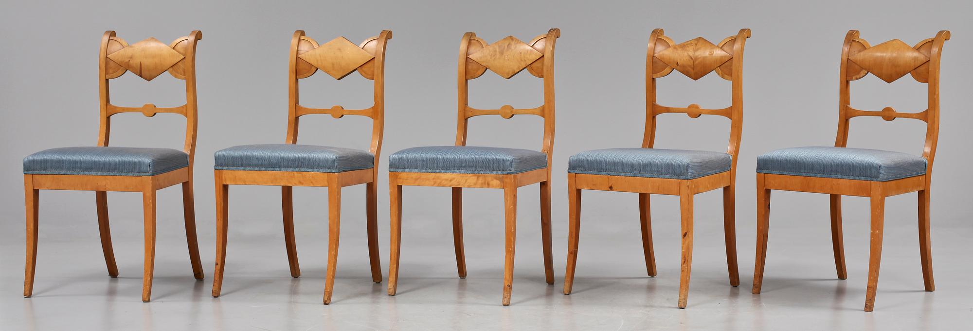 STOLAR, 5 st, Biedermeier, 1800-tal.