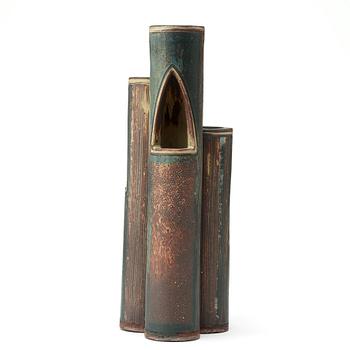 Wilhelm Kåge, A Wilhelm Kåge 'Farsta' stoneware vase, Gustavsberg's studio, Sweden 1956.