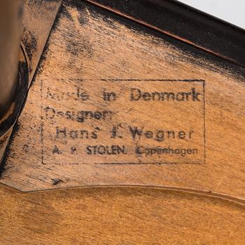 Hans J Wegner, a mid-20th century 'AP29' stool for AP-stolen Denmark.