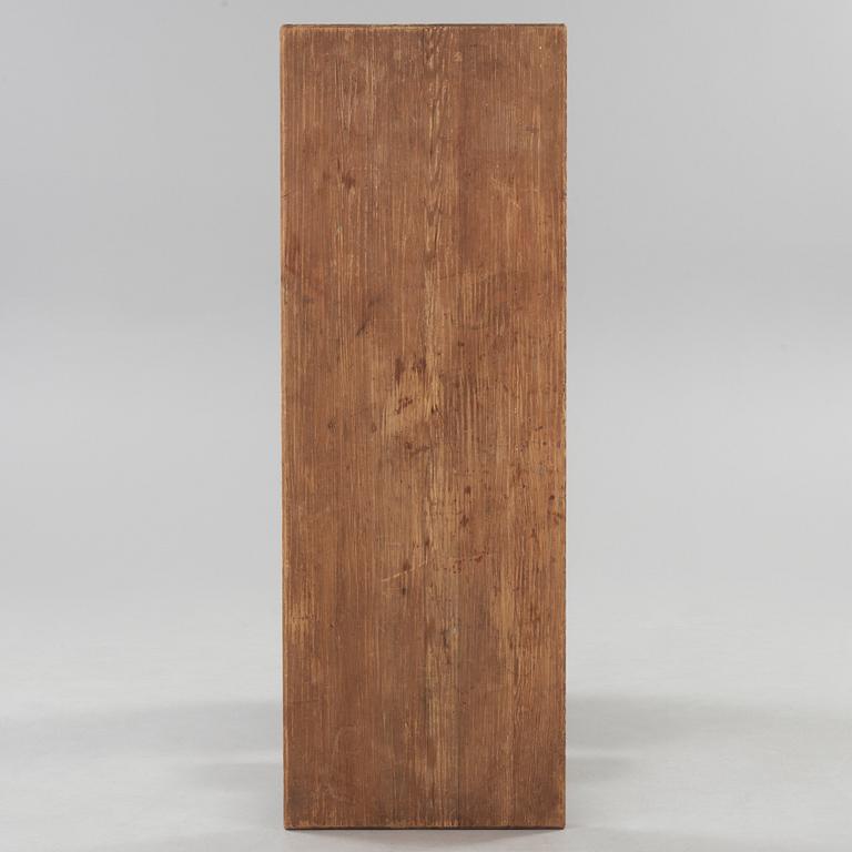 An Axel Einar Hjorth stained pine 'Sandhamn' table, Nordiska Kompaniet, 1930's.