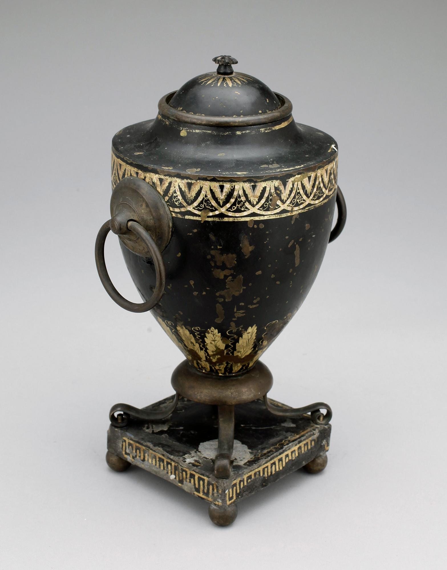 SAMOVAR, metall, empire, 1800-talets första hälft.