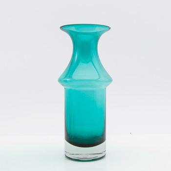 Tamara Aladin, Vases, 4 pcs, glass, Riihimäen Lasi, Finland, 1960s/70s.