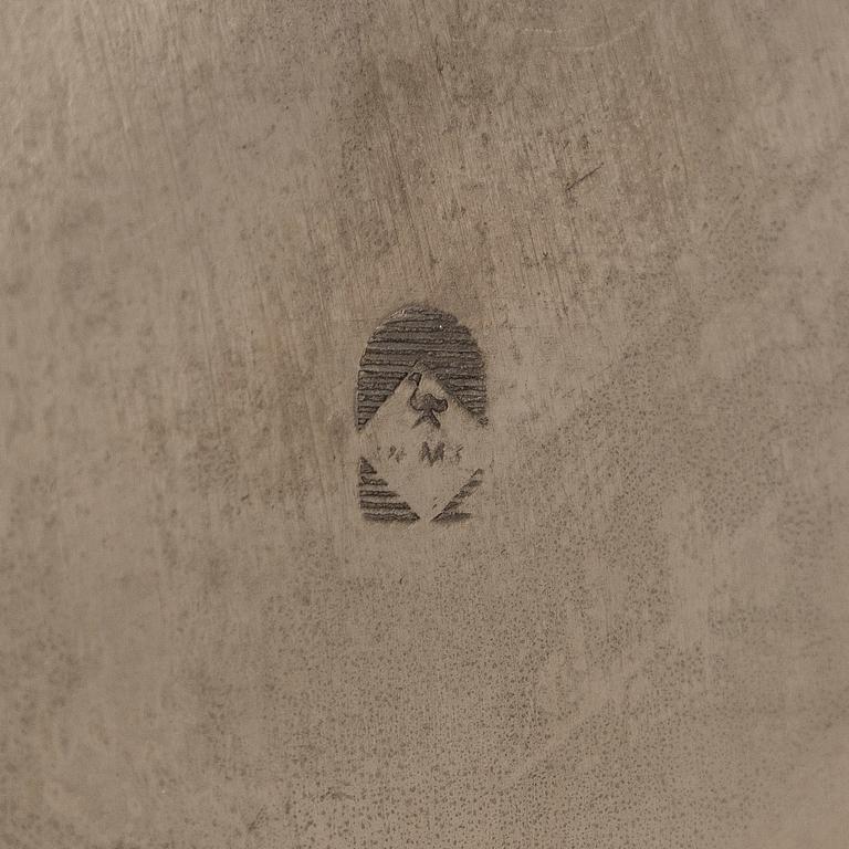 Serveringsfat, WMF (Würtembergische Metallwarenfabrik) tidigt 1900-tal.