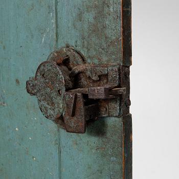 A painted late Baroque cabinet, 18th century.