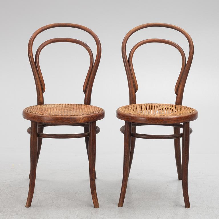 Chairs, 12 pcs, Thonet, first half of the 20th century.