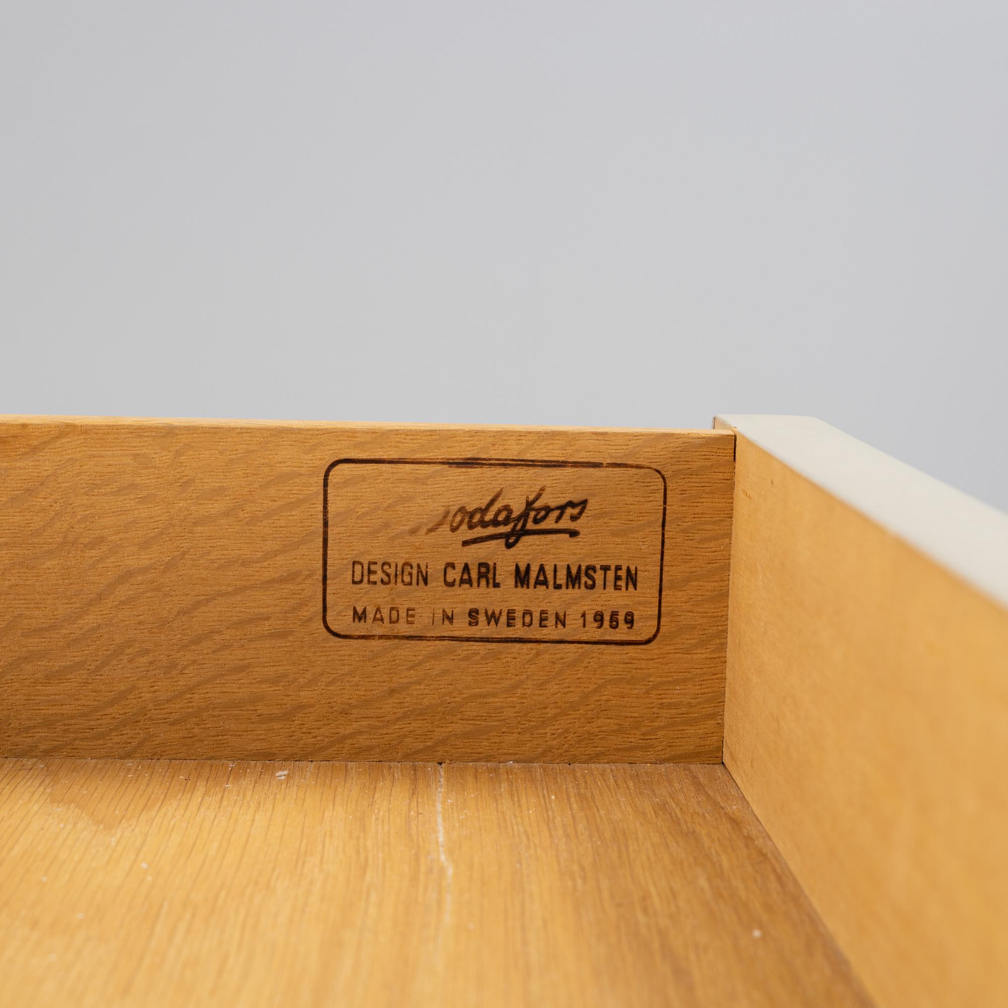 Carl Malmsten, skåp, "Herrgården", Bodafors 1959.