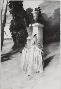 LEIF PETERSSON, drawing, signed and dated 09.