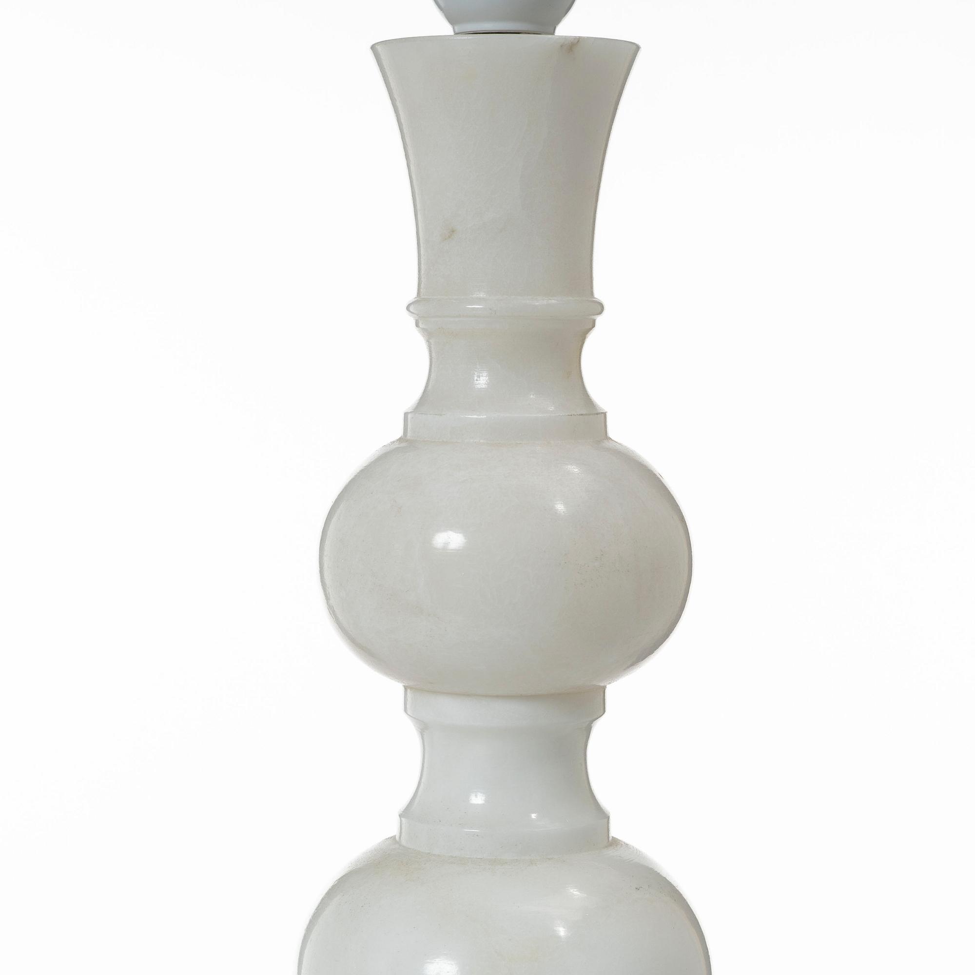 Bordslampor, ett par, troligen Italien, 1900-talets andra hälft.