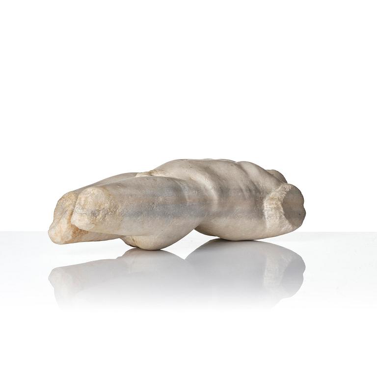 Torso, troligen Italien Grand tour souvenir 1700-tal.