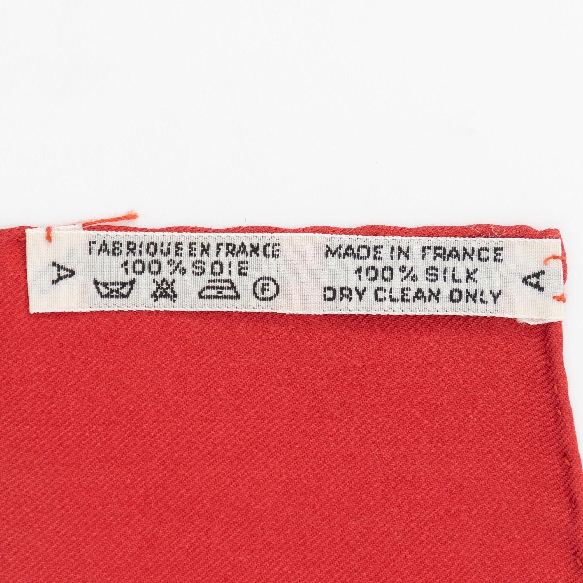 Hermès, scarf, "Brazil".