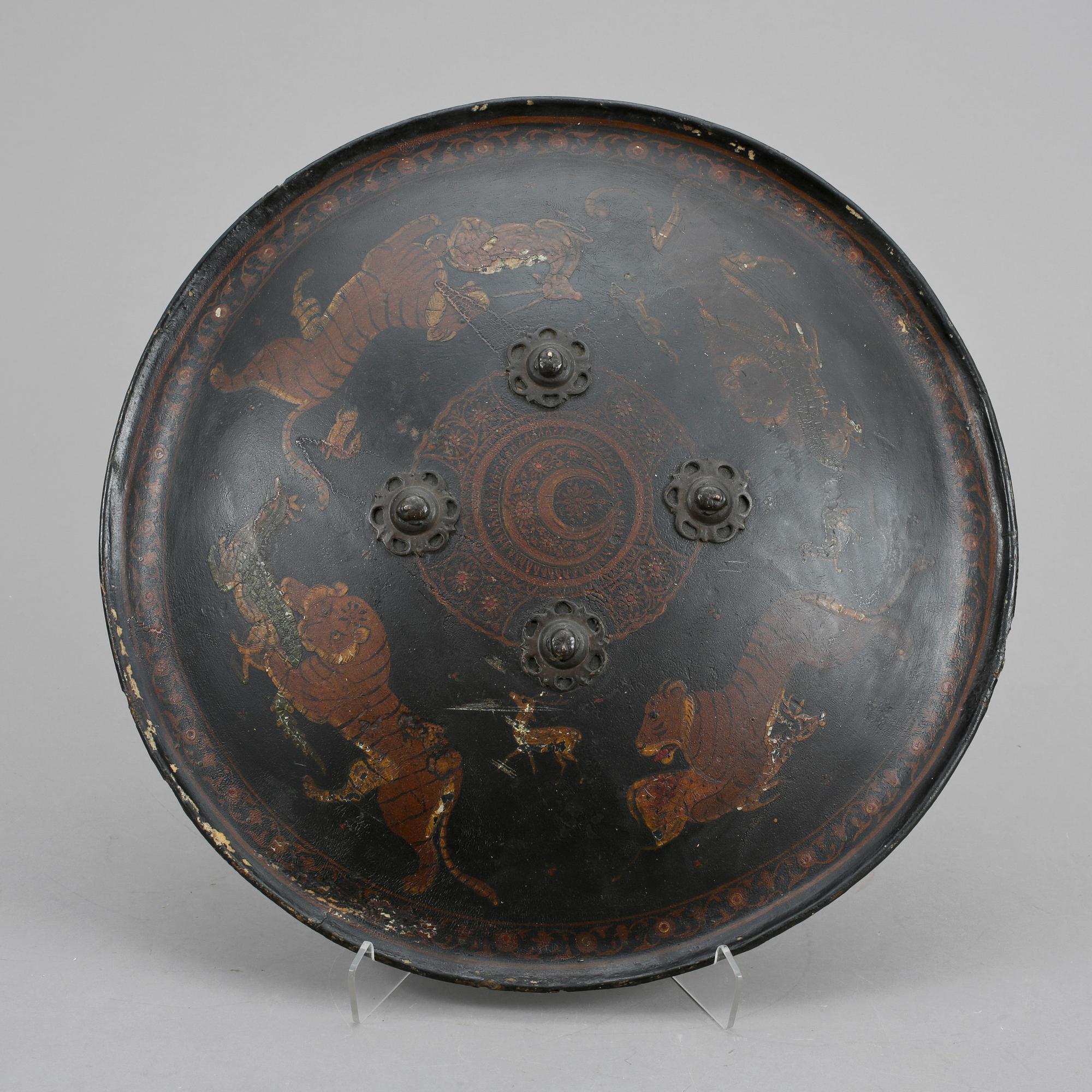 SKÖLD, orientalisk, 1800-tal.