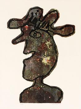 336. Jean Dubuffet, "L'homme au chapeau".