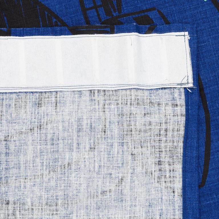 Birgitta Hahn, three curtains, "Slussen", Sweden.