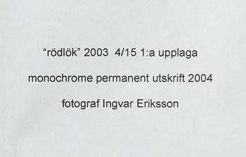 Ingvar Eriksson, "Rödlök".