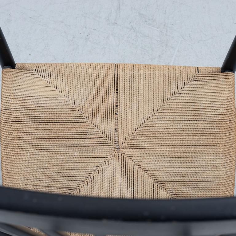 Hans J. Wegner, a 'J 16' rocking chair, Denmark late 20th Century.