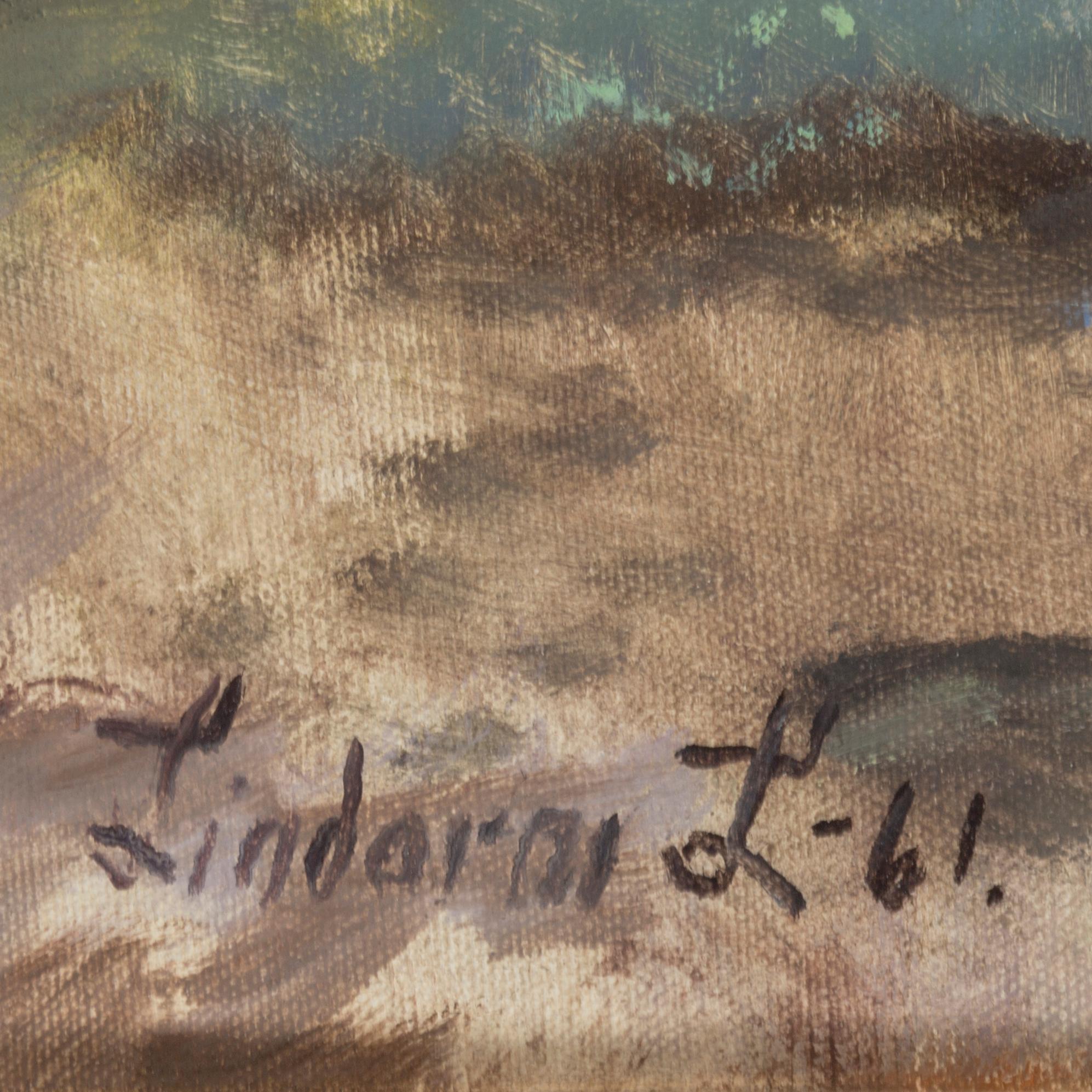 LINDORM LILJEFORS, olja på duk, signerad Lindorm L och daterad -61.