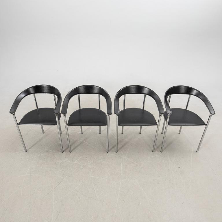 Chairs, 4 pcs, second half of the 20th century.
