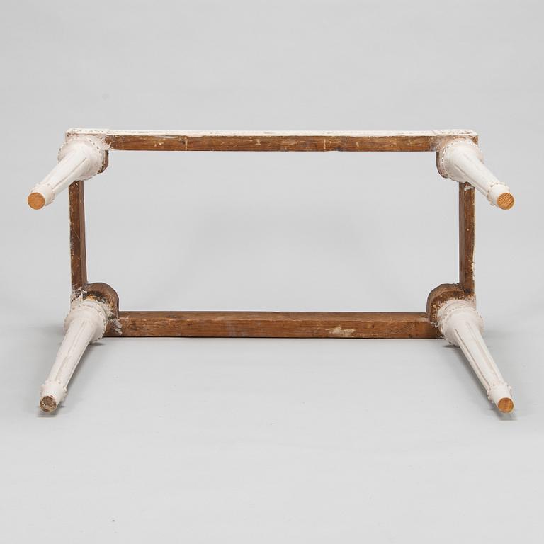 A late 18th century Gustavian console table Stockholm.
