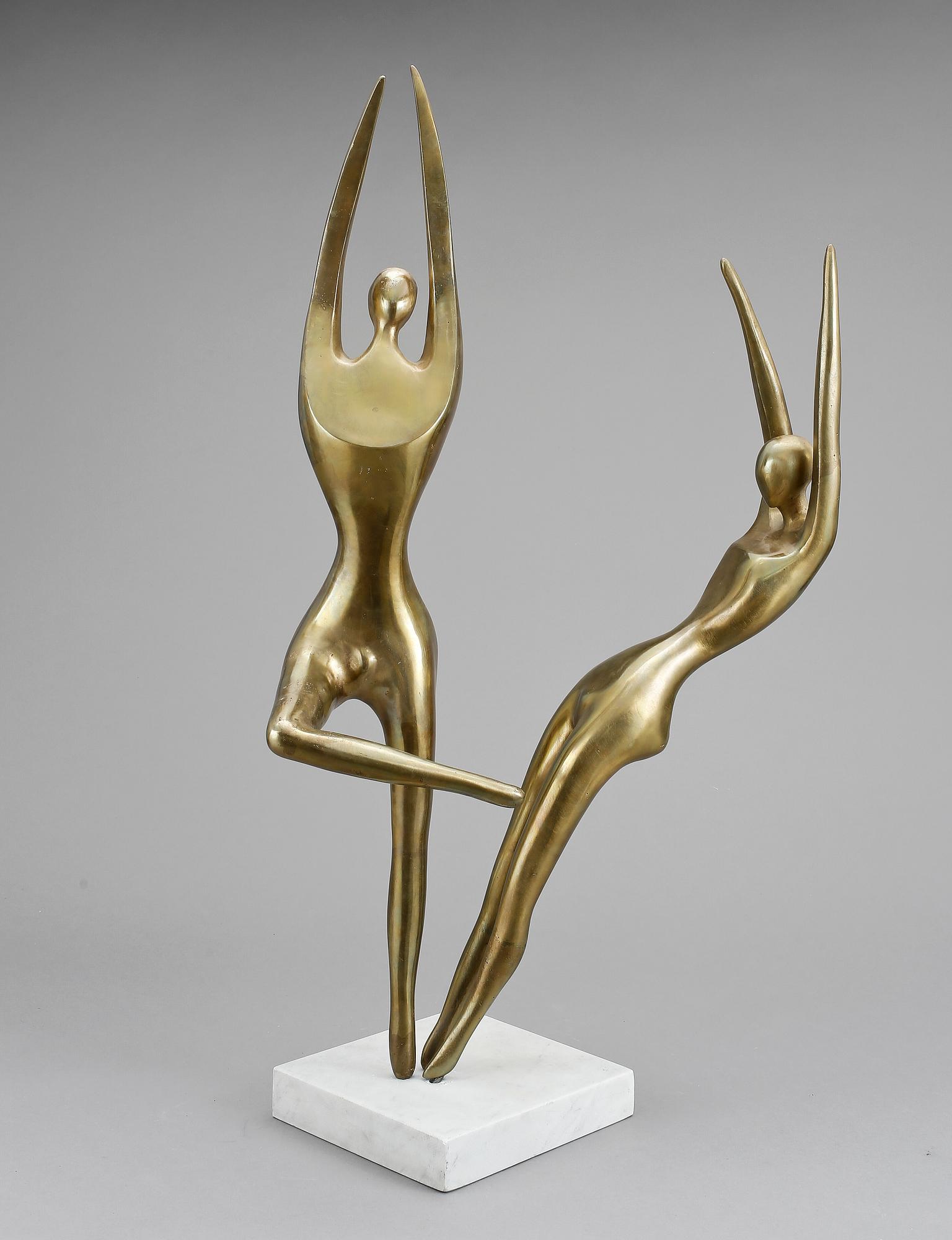 JAN NALIWAJKO, skulptur, brons, signerad och daterad 1984.